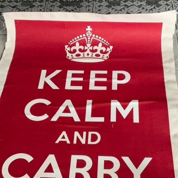 KEEP CALM AND CARRY ON VINTAGE POSTER - Picture 2 of 4
